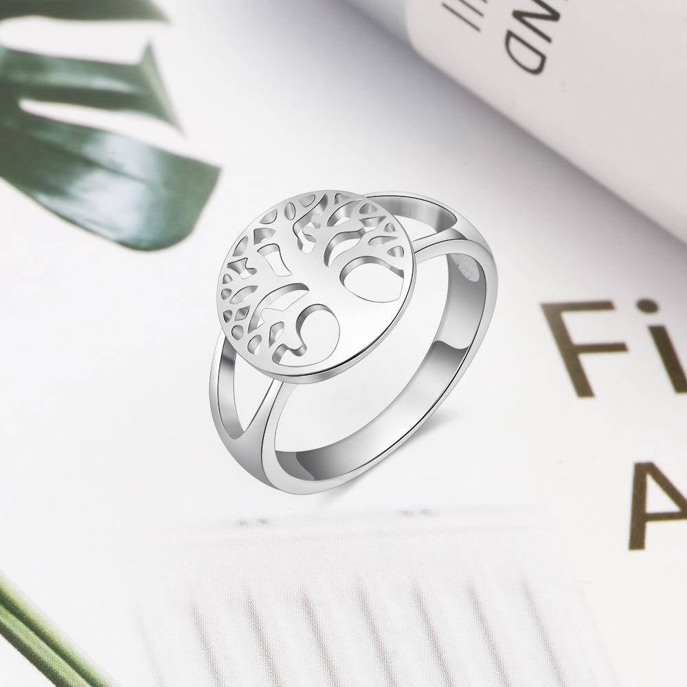 Bague Arbre de Vie <br> Argent