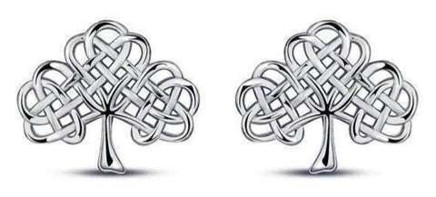 Boucles d'Oreilles Arbre de Vie Noeuds