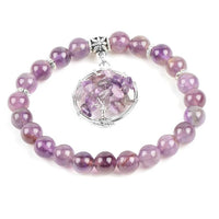 Thumbnail for Bracelet Arbre de Vie <br> Améthyste