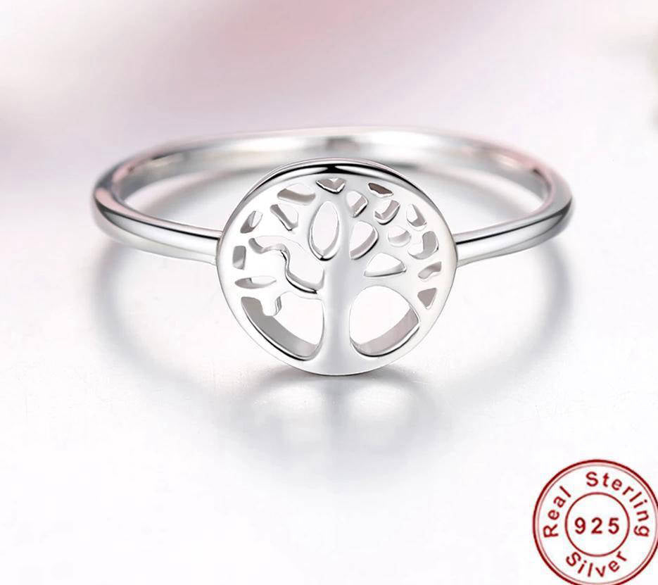 Bague Arbre de Vie Argent 925 Sterling