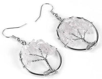 Thumbnail for Boucles d'Oreilles Arbre de Vie Couronne