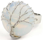 Bague Arbre de Vie Opale