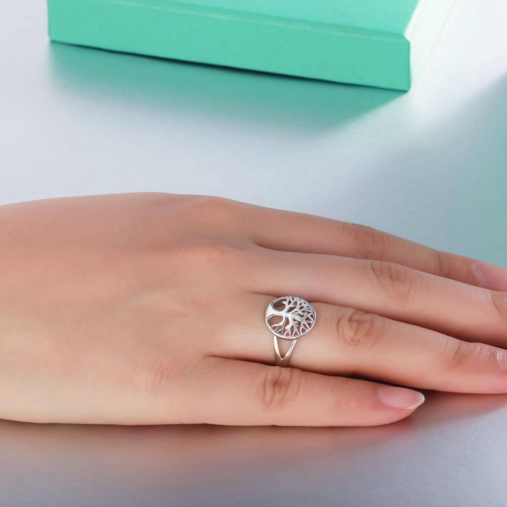 Bague Arbre de Vie <br> Argent