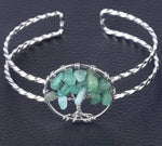 Bracelet Arbre de Vie <br> En pierre naturelle semi-précieuse