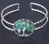 Bracelet Arbre de Vie <br> En pierre naturelle semi-précieuse
