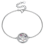 Bracelet arbre de vie argent femme