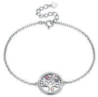 Thumbnail for Bracelet arbre de vie argent femme