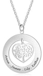collier arbre de vie personnalisé