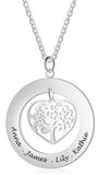 collier arbre de vie personnalisé