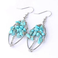 Thumbnail for Boucles d'oreilles en turquoise