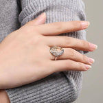 Bague Arbre de Vie <br> Argent Doré