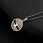 Collier Arbre de Vie <br> Acier
