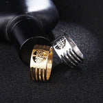 Bague Arbre de Vie <br> Acier Inoxydable