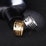 Bague Arbre de Vie <br> Acier Inoxydable