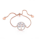 Bijou Arbre de Vie Or Rose