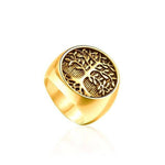 Bague Arbre de Vie <br> Acier