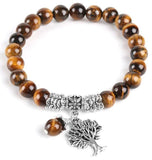 Bracelet Arbre de Vie Oeil de Tigre