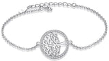Bracelet Arbre de Vie Argent Pur