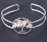 Bracelet Arbre de Vie Cristal de Roche