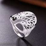 Bague Arbre de Vie <br> Argentée