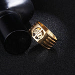 Bague Arbre de Vie <br> Acier Inoxydable