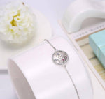 bracelet arbre de vie en argent massif pour femme