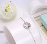 bracelet arbre de vie en argent massif pour femme