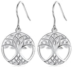 Boucles d'Oreilles Arbre de Vie Celtique