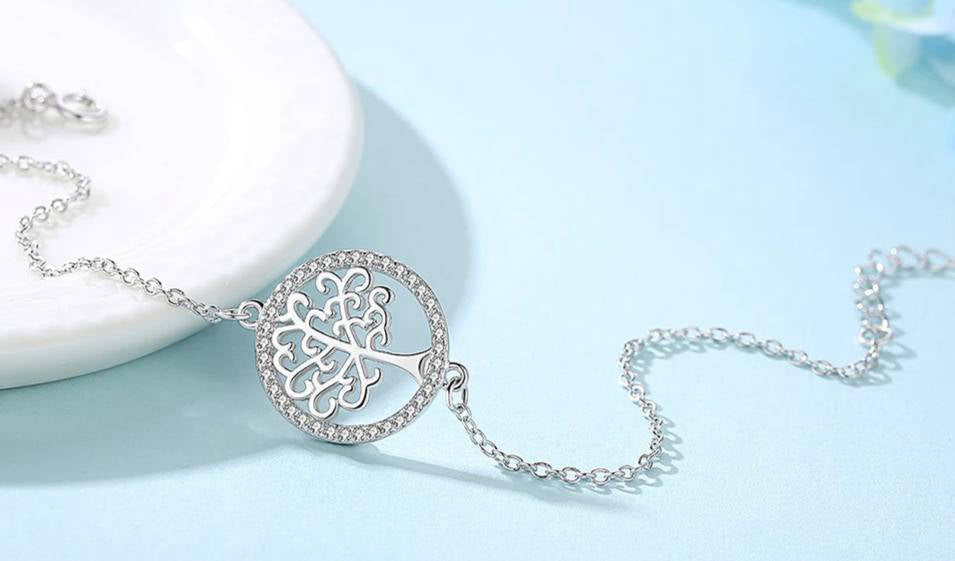 Bijou Arbre de Vie Argent Pur