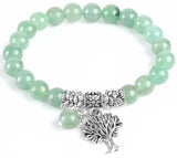 Bracelet Arbre de Vie Aventurine Verte
