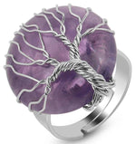 Bague Arbre de Vie Améthyste