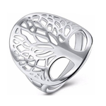 Bague Arbre de Vie <br> Argentée