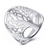 Bague Arbre de Vie <br> Argentée