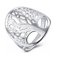 Thumbnail for Bague Arbre de Vie <br> Argentée