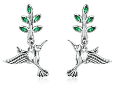 Boucles d'Oreilles Arbre de Vie Aurore