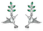 Boucles d'Oreilles Arbre de Vie Aurore