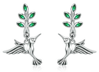 Thumbnail for Boucles d'Oreilles Arbre de Vie Aurore