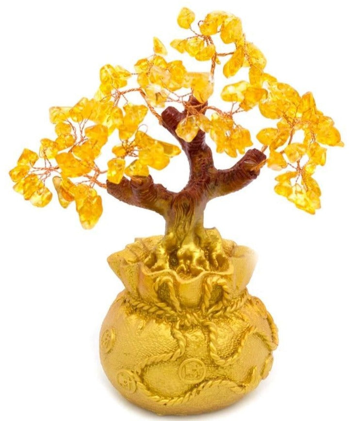 Collier Arbre de vie Citrine Chauffée - Les Joyaux d'Eden Collier Arbre de vie Citrine Chauffée - Les Joyaux d'Eden
