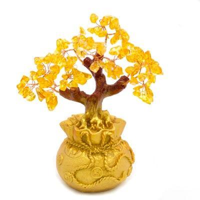 Arbre de Vie Feng Shui Jaune