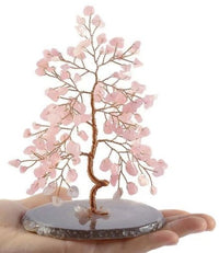 Thumbnail for Arbre de Vie décoration Quartz Rose
