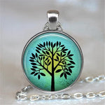 Porte Bonheur Arbre de Vie Turquoise
