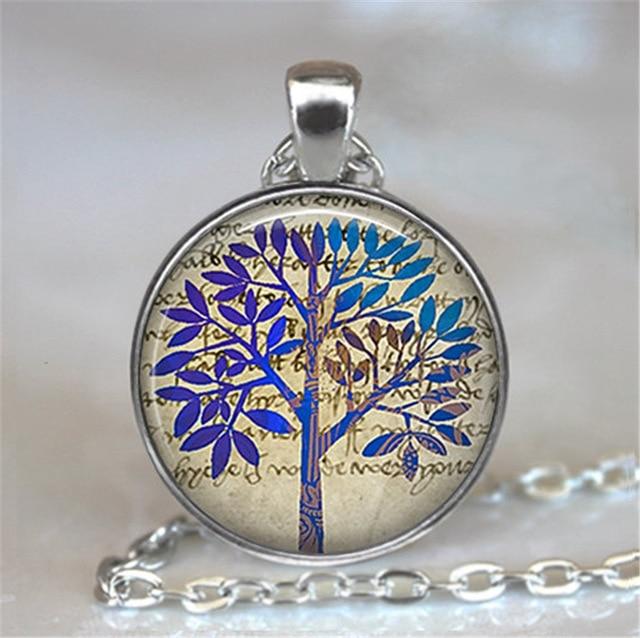 Porte-bonheur Arbre de Vie Indigo