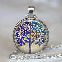 Thumbnail for Porte-bonheur Arbre de Vie Indigo