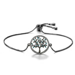 Arbre de Vie Porte-bonheur Noir