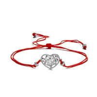 Thumbnail for Arbre de Vie Porte-bonheur Coeur d'Argent