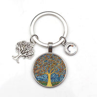 Thumbnail for Porte-clé Arbre de Vie Blanc