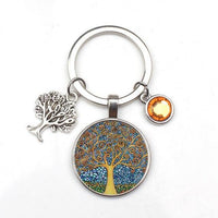 Thumbnail for Porte-clé Arbre de Vie Orange