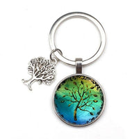 Thumbnail for Porte-clé Arbre de Vie Turquoise