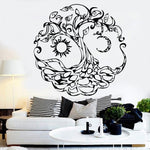 Arbre de Vie Stickers Gris
