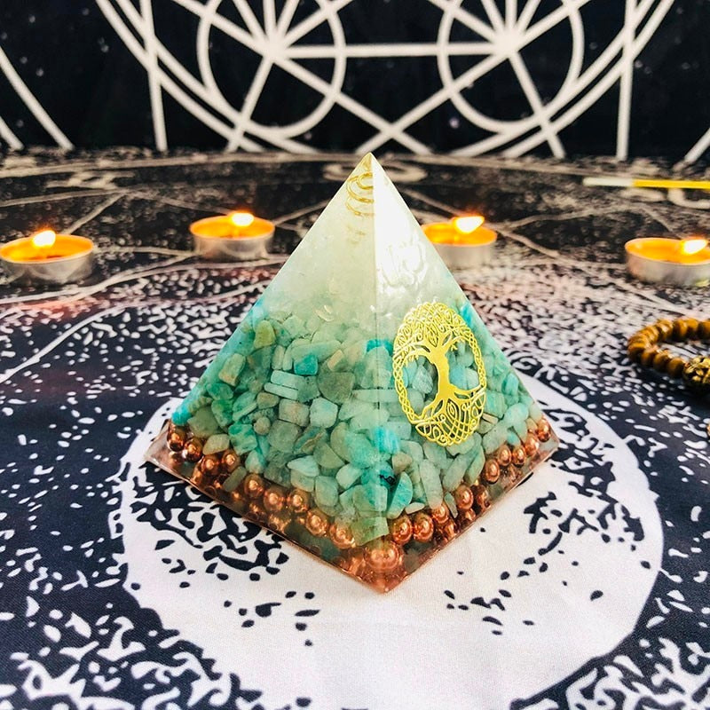 deuxième image d'orgonite arbre de vie